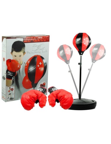 Big Boxer Set For Kids + Gloves Pear Stand