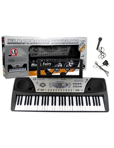 Keyboard MQ-810 MP3 with Microphone 61 Keys