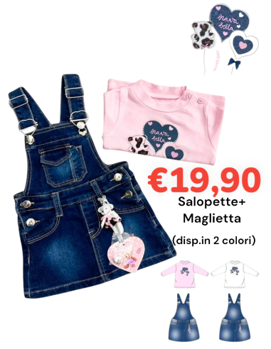 Salopette jeans